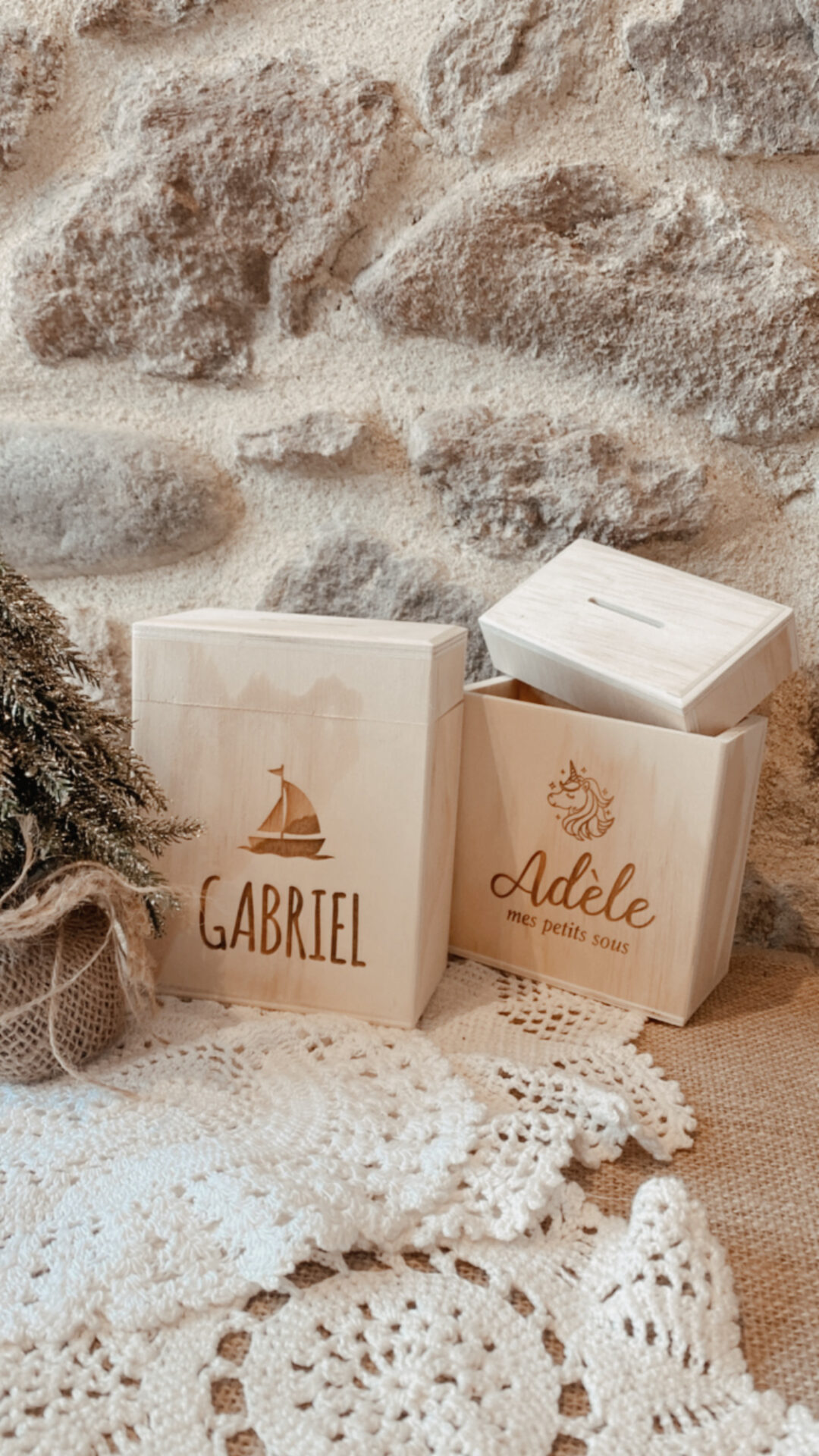 tirelire personnalisee latelierophelie