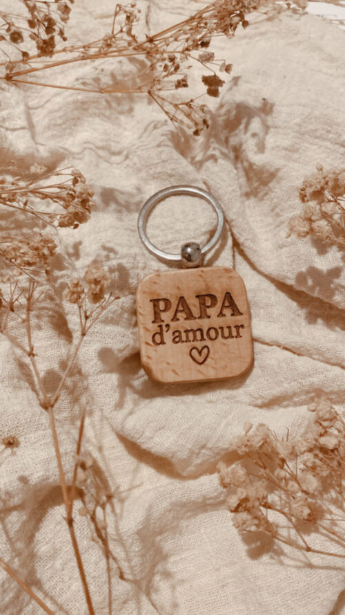 Papa d'amour - porte clé