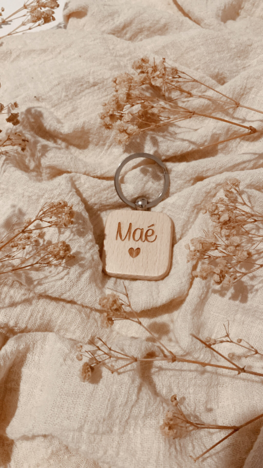 portecle_latelierophelie Maé - porte clé