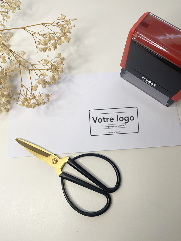 Tampon encreur personnalisé professionnel